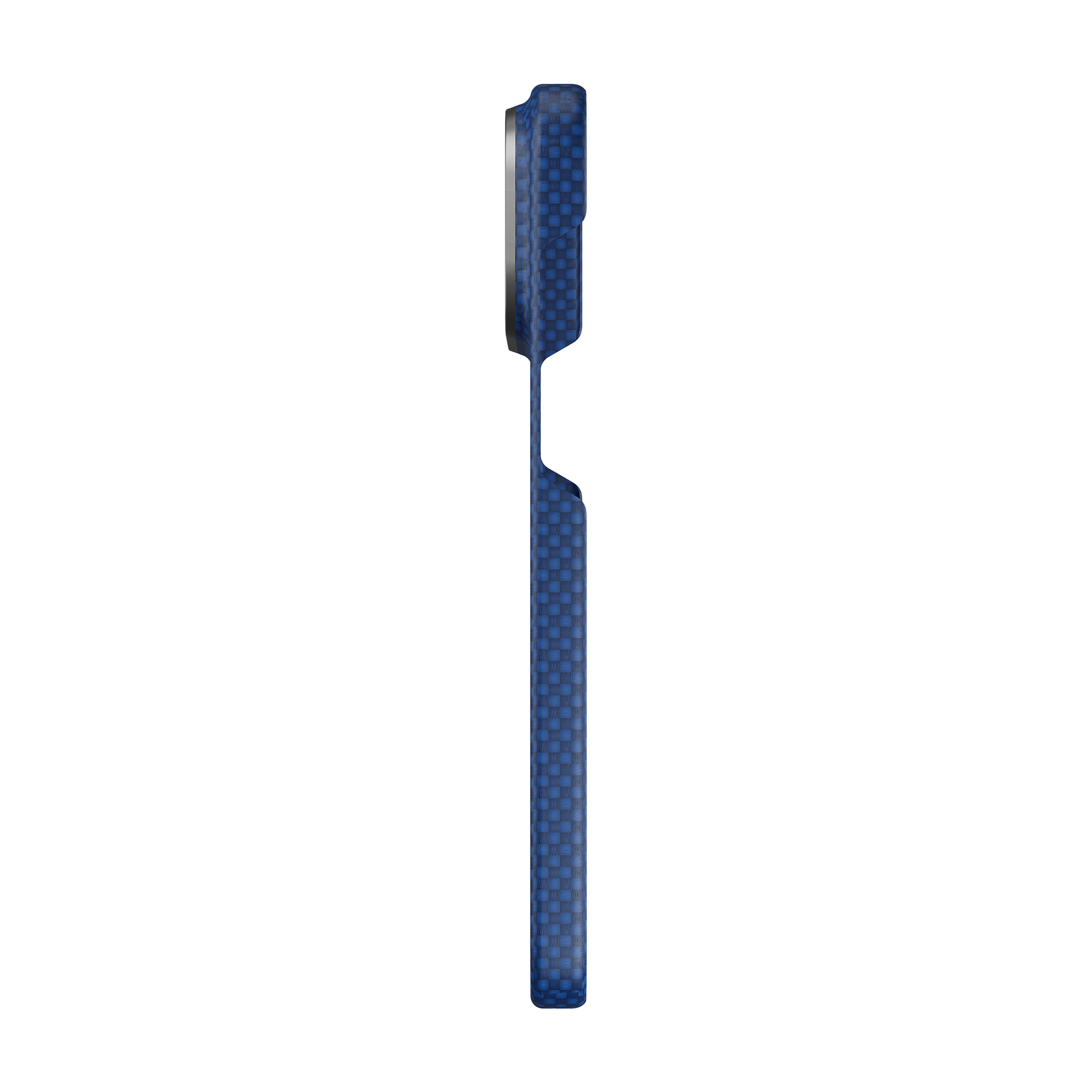 Чехол Magssory Aramid Frame для iPhone 18 Pro, Кевлар (арамид), Синий (Blue)