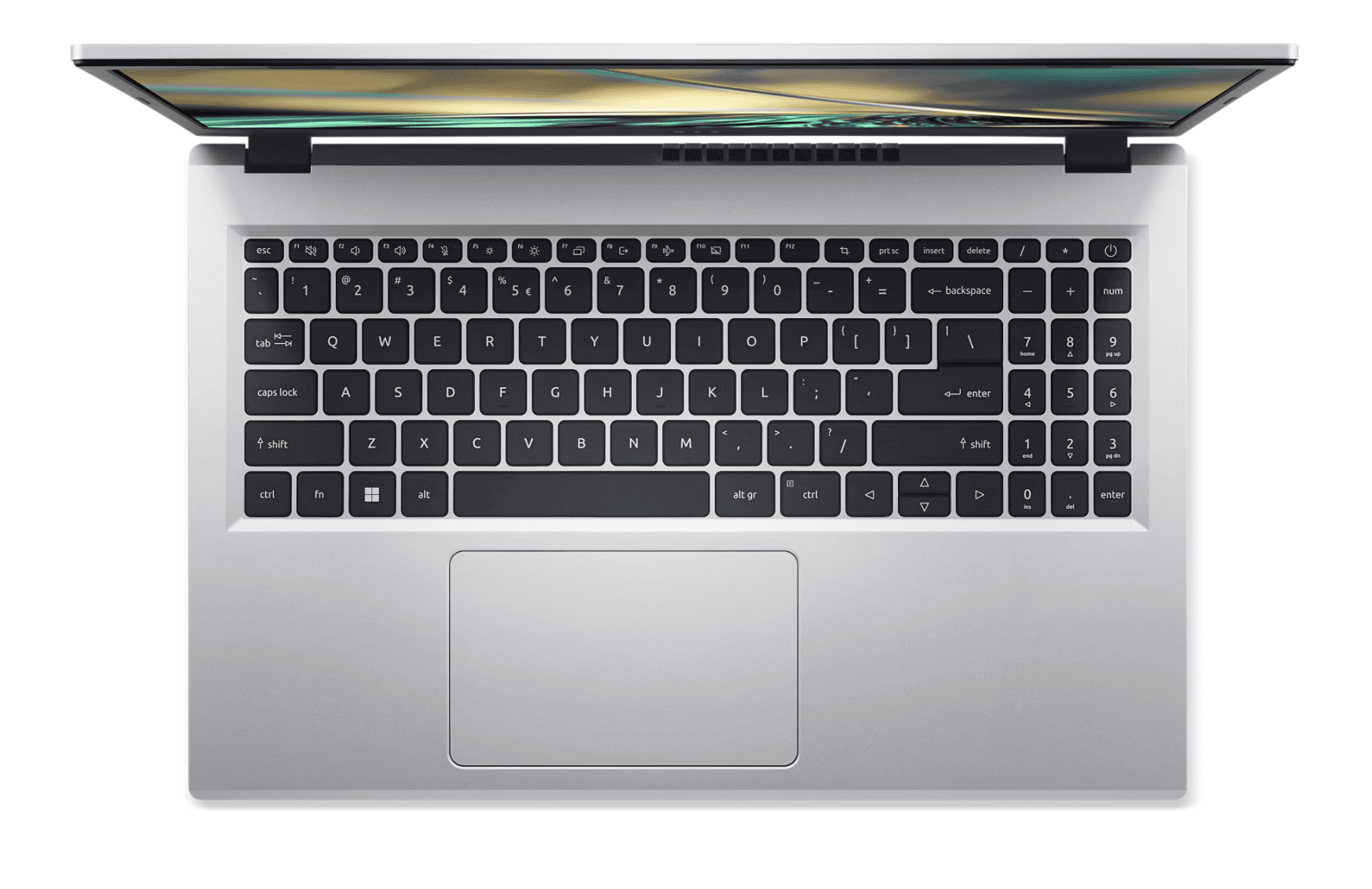 Ноутбук Acer Aspire 3 15 (Ryzen 5, 16 ГБ, 512 ГБ, Touch, Win 11) Серый