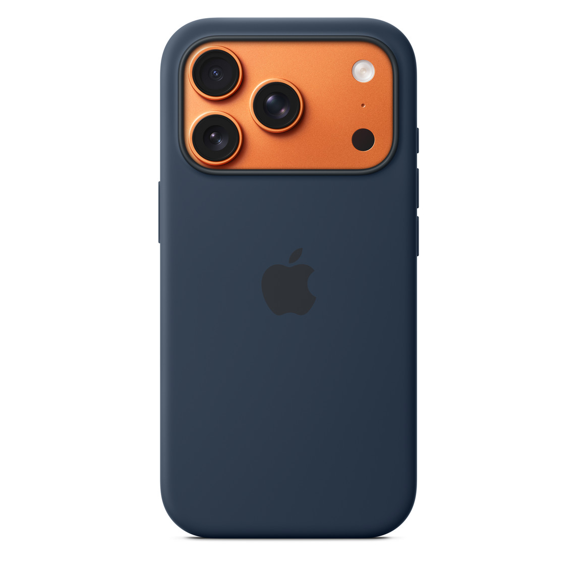 Чехол Apple для iPhone 17 Pro Silicone c MagSafe, цвет: Темная ночь (Midnight)