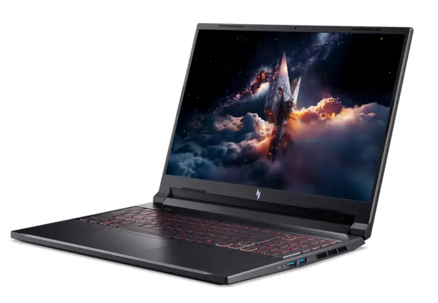 Игровой ноутбук Acer Nitro V 16 (Intel 9, 32 ГБ, 1 ТБ, RTX 5070, Win 11) Черный