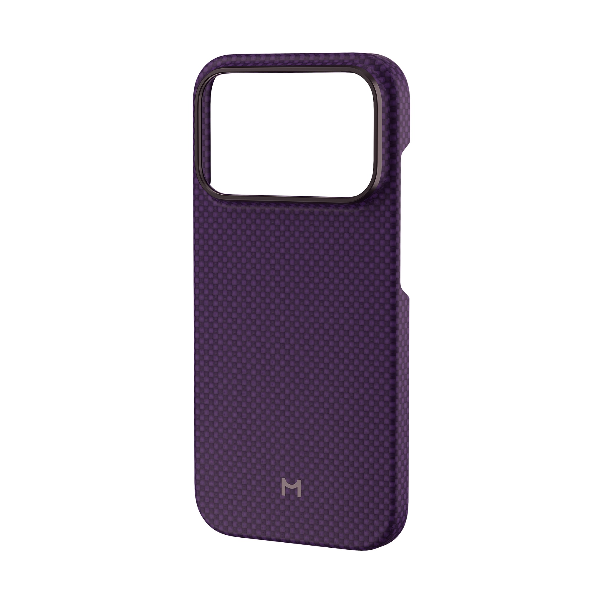 Чехол Magssory Aramid Frame для iPhone 18 Pro, Кевлар (арамид), Бургунди (Burgundy)