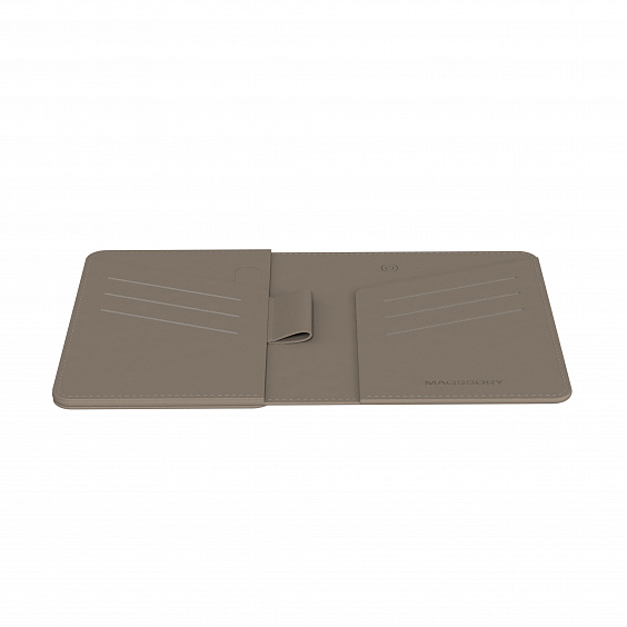 Обложка для паспорта Magssory Ultima Geo Passport Cover, цвет: Латте (Latte)