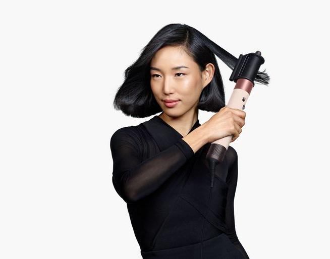 Стайлер Dyson HS08 Airwrap i.d. для прямых и волнистых (Straight+Wavy), Керамический розовый/розовое золото (Ceramic pink/Rose gold) (Переходник в подарок)