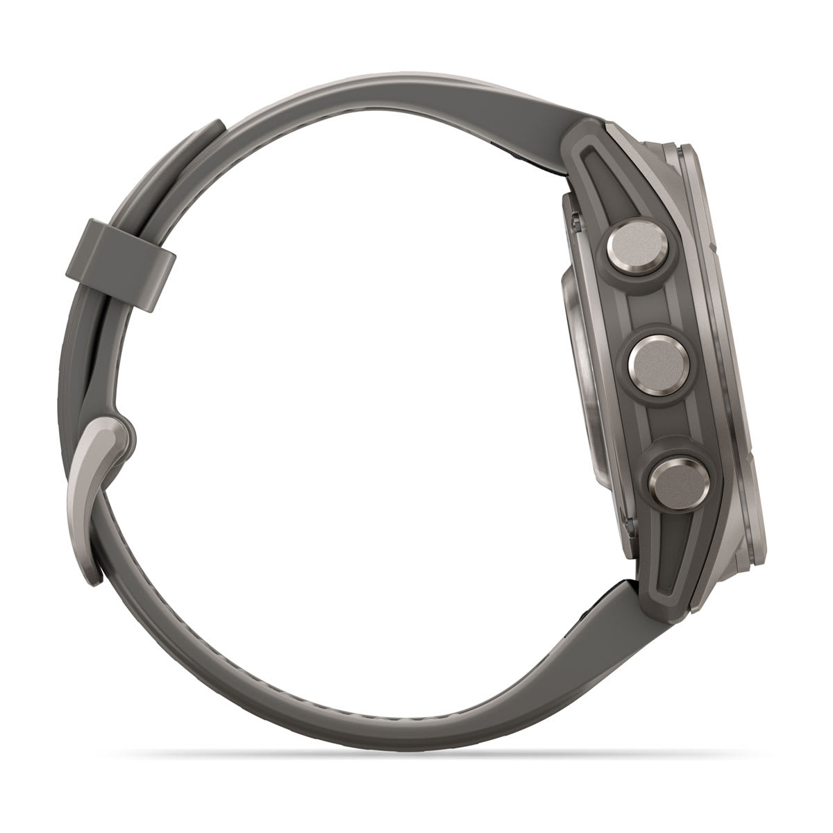 Спортивные часы Garmin fenix 9, 43 мм, Титан, цвет: галечный серый (Pebble Gray)