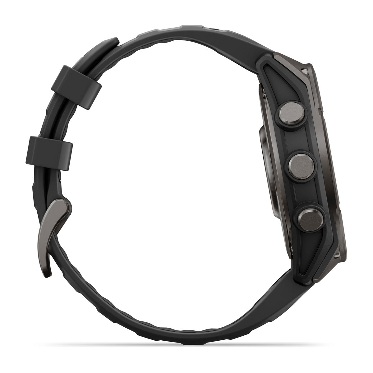 Спортивные часы Garmin fenix 9, 47 мм, Титан с покрытием DLC Серый карбон, цвет: черный (Black)