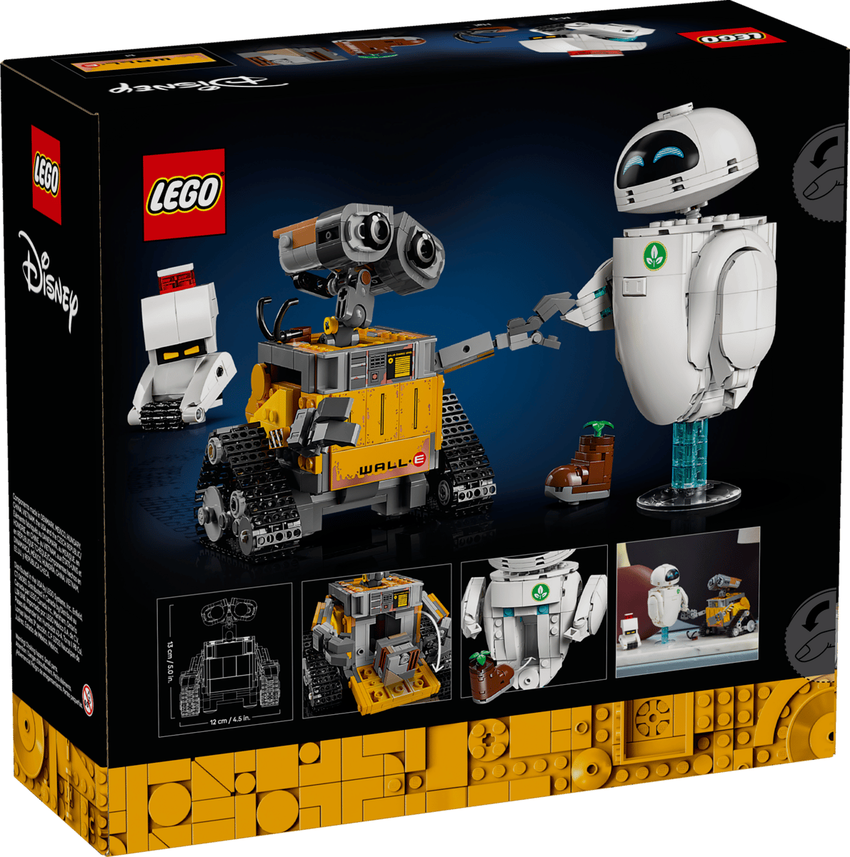 Конструктор LEGO Disney 43279 WALL-E and EVE