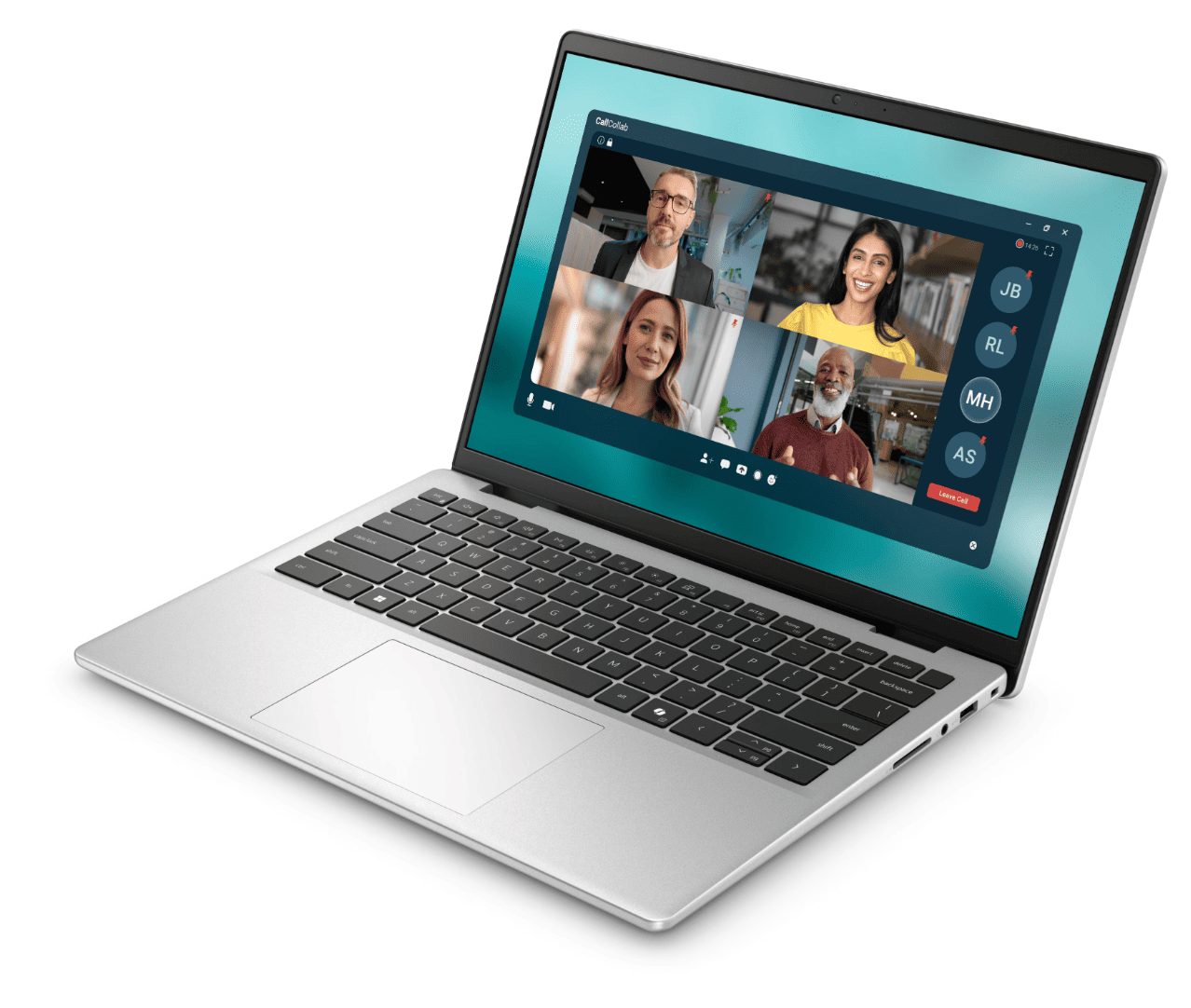 Ноутбук Dell 14 (Core 5, 16 ГБ, 512 ГБ, FHD+, Win 11) Серый