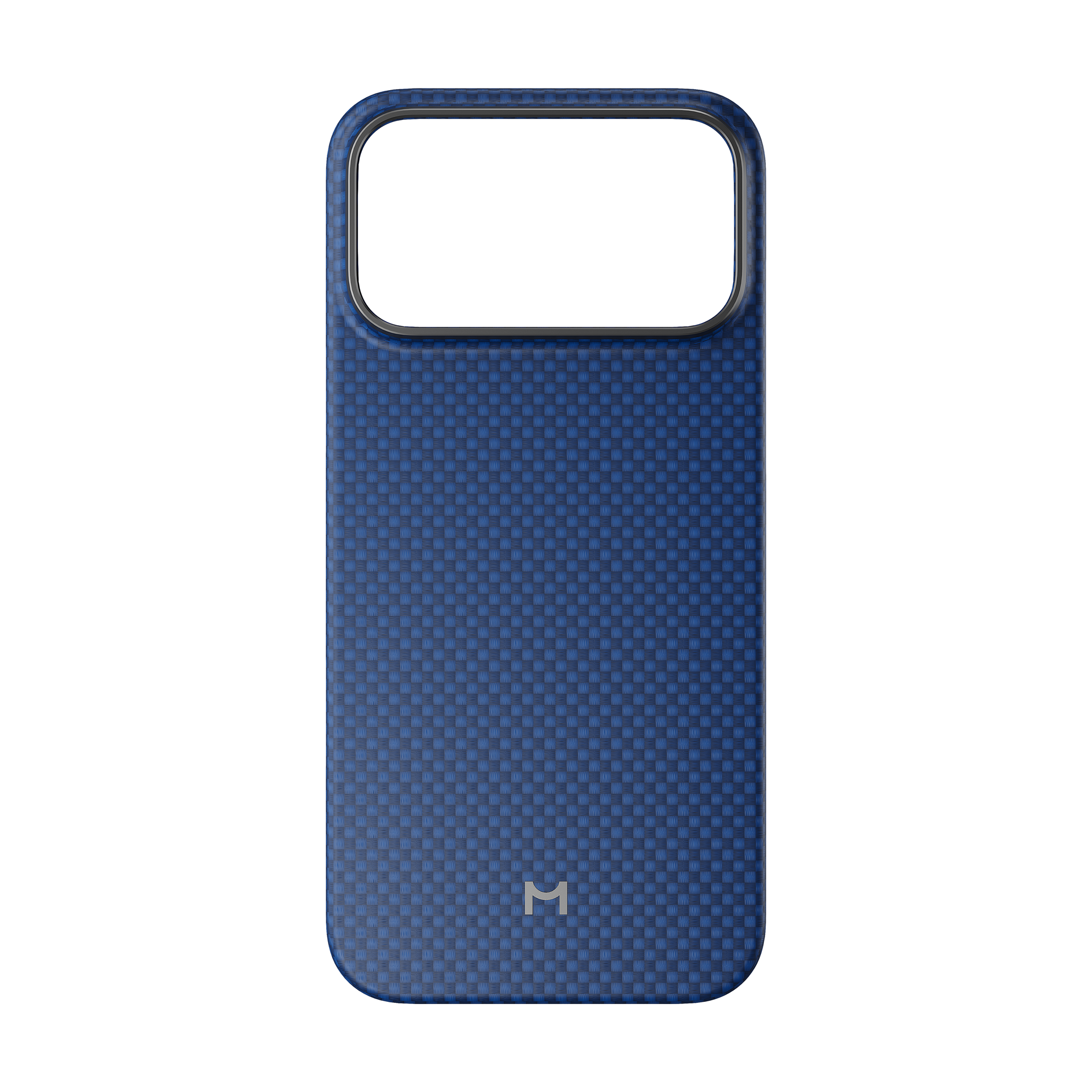 Чехол Magssory Aramid Frame для iPhone 18 Pro, Кевлар (арамид), Синий (Blue)