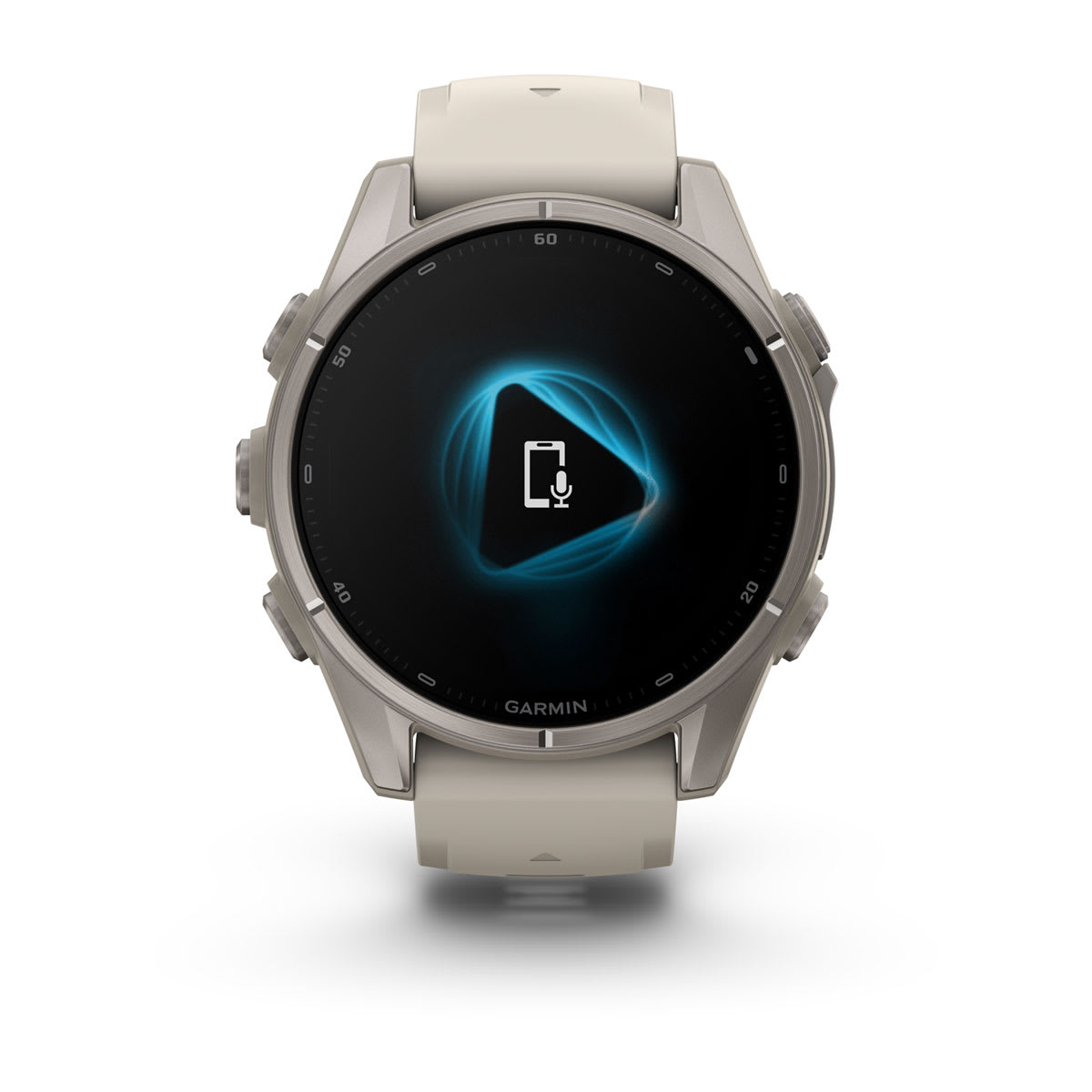 Спортивные часы Garmin fenix 9, 43 мм, Титан, цвет: туманно-серый (Fog Grey)