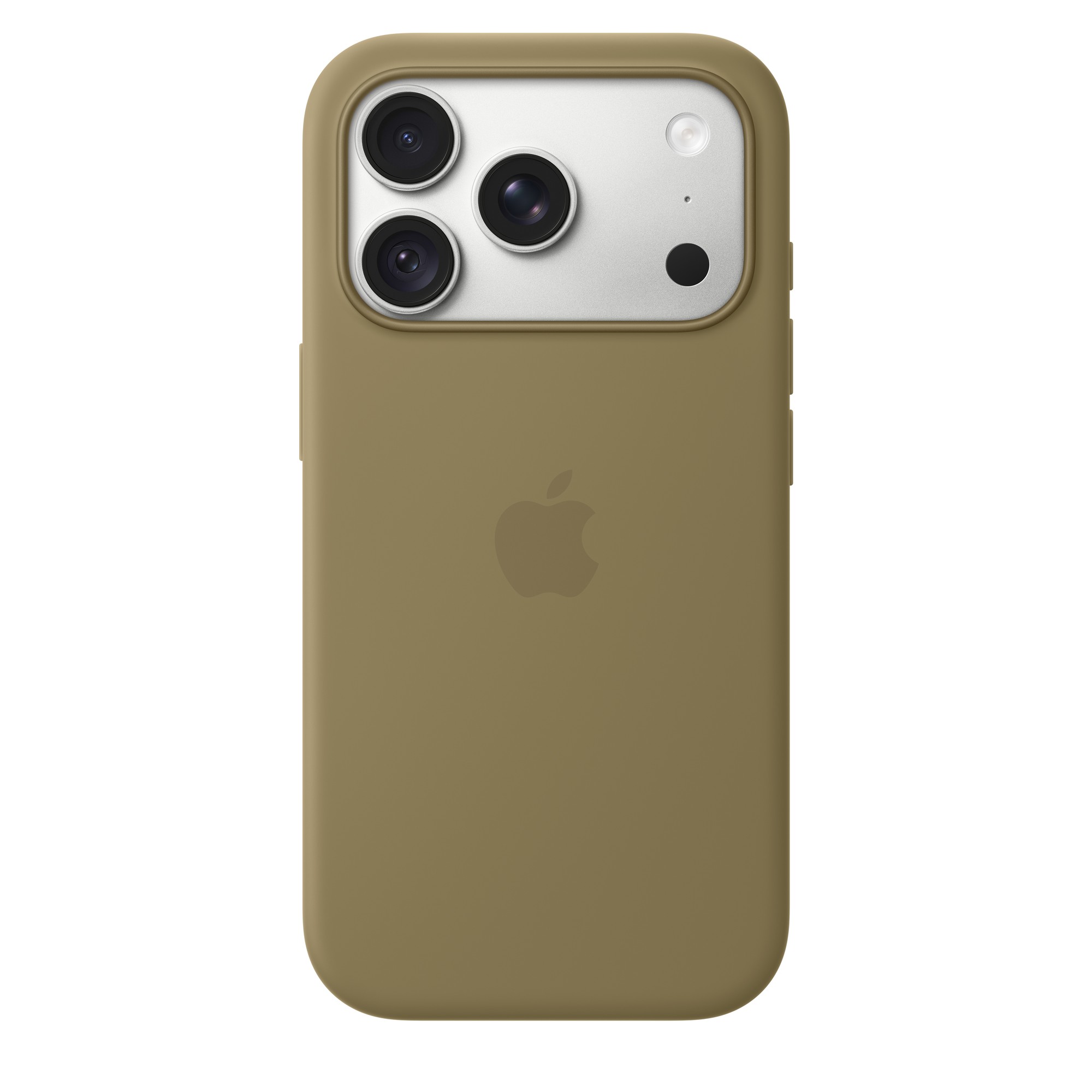 Чехол Apple для iPhone 18 Pro Silicone c MagSafe, цвет: Оливковый (Olive)