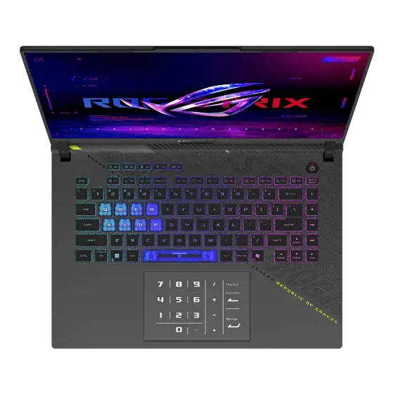 Игровой ноутбук ASUS ROG Strix G16 (Ryzen 9, 32 ГБ, 1024 ГБ, RTX 5070, 240 Гц, Win 11 Home) Чёрный