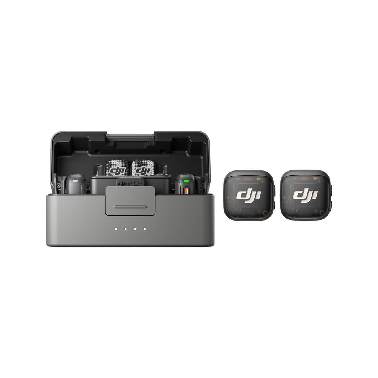 Петличный микрофон DJI Mic 3 (4 TX + 1 RX + Зарядной кейс)