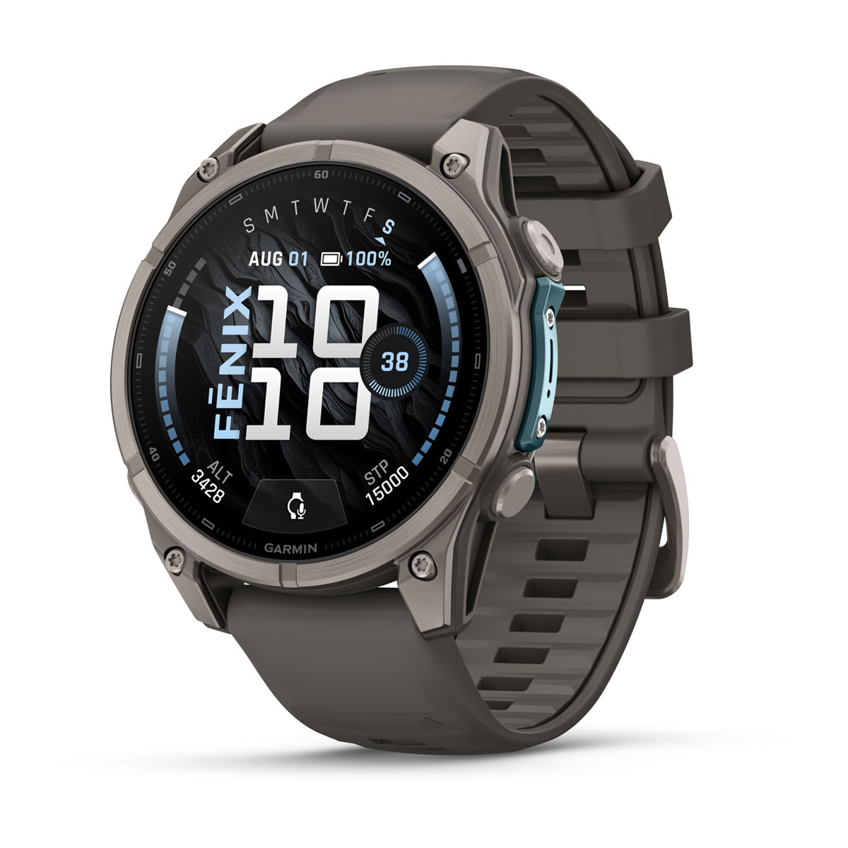 Спортивные часы Garmin fenix 9, 47 мм, Титан, цвет: галечный серый (Pebble Gray)
