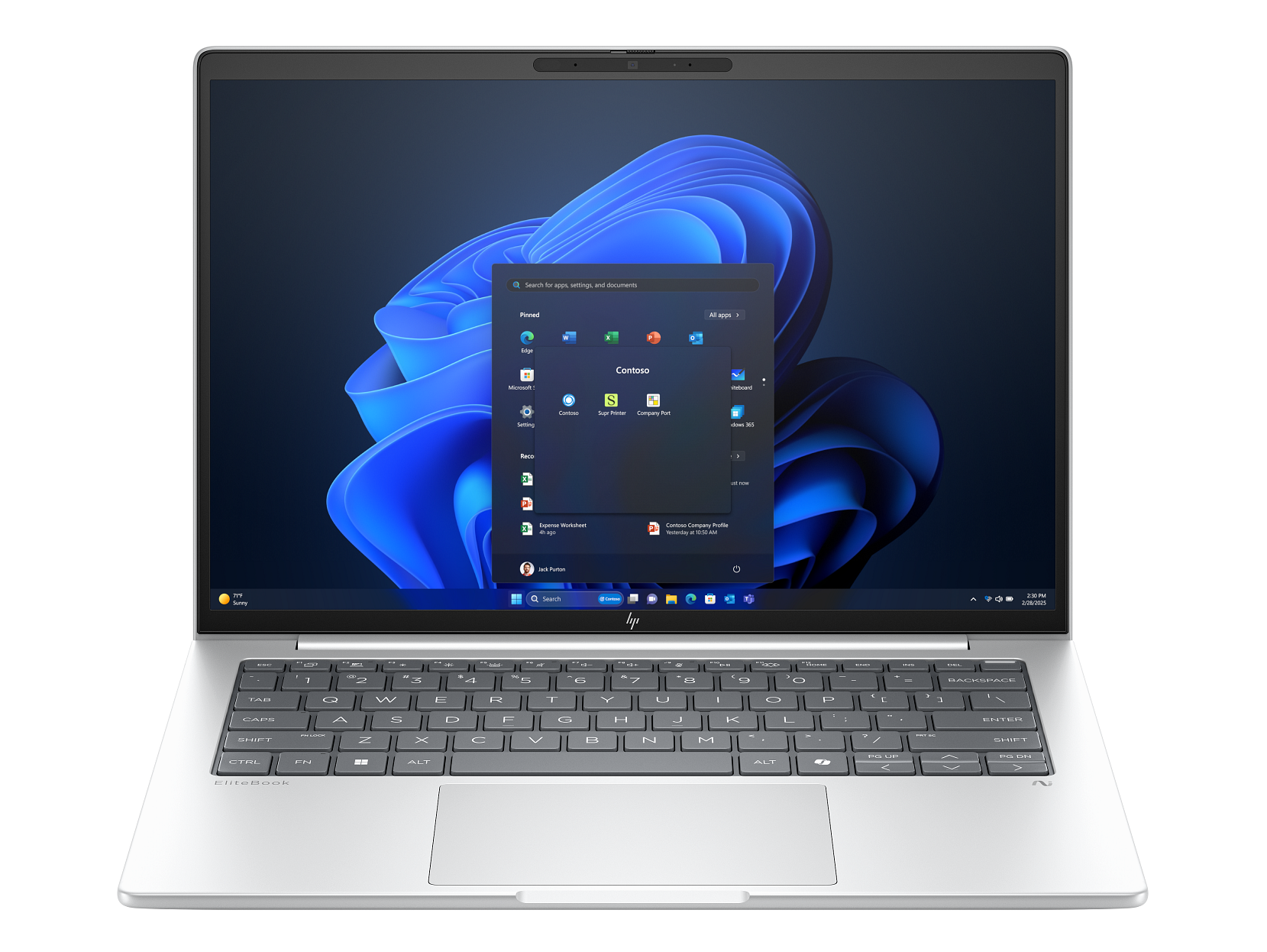 Ноутбук HP EliteBook 8 G1i 14 (Ultra 7, 16 ГБ, 1 ТБ, FHD+, Win 11 Pro) Серый