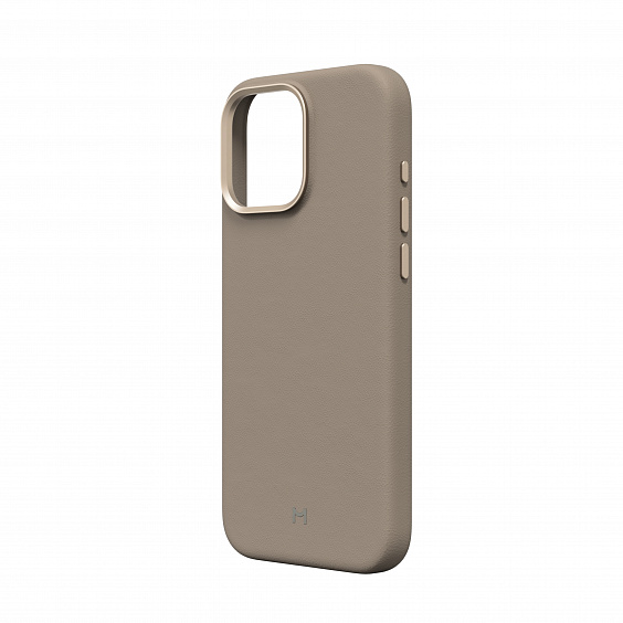 Чехол Magssory Eco Leather для iPhone 16 Pro Max, экокожа, Латте (Latte)