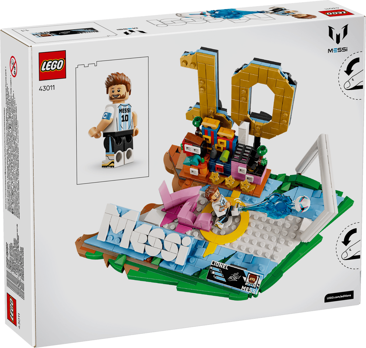 Конструктор LEGO Editions 43011 Lionel Messi — Soccer Highlights