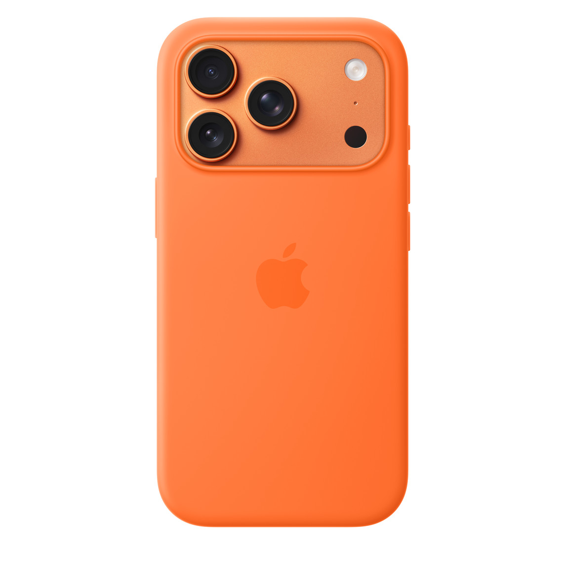 Чехол Apple для iPhone 17 Pro Silicone c MagSafe, цвет: Оранжевый (Orange)