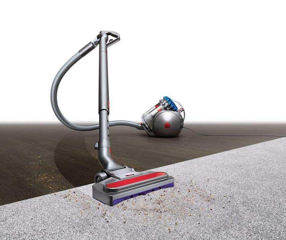 Проводной Пылесос Dyson Cinetic Big Ball Absolute 2, Серый/Синий (Nickel/Blue)