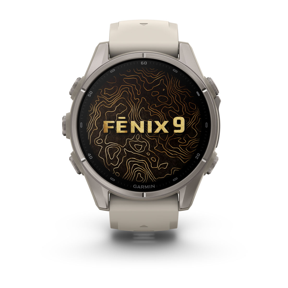 Спортивные часы Garmin fenix 9, 43 мм, Титан, цвет: туманно-серый (Fog Grey)