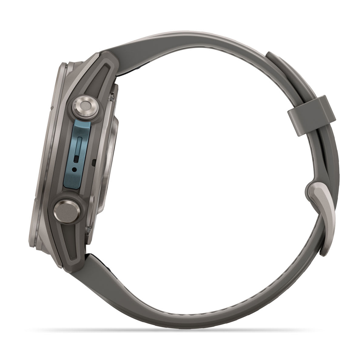 Спортивные часы Garmin fenix 9, 43 мм, Титан, цвет: галечный серый (Pebble Gray)