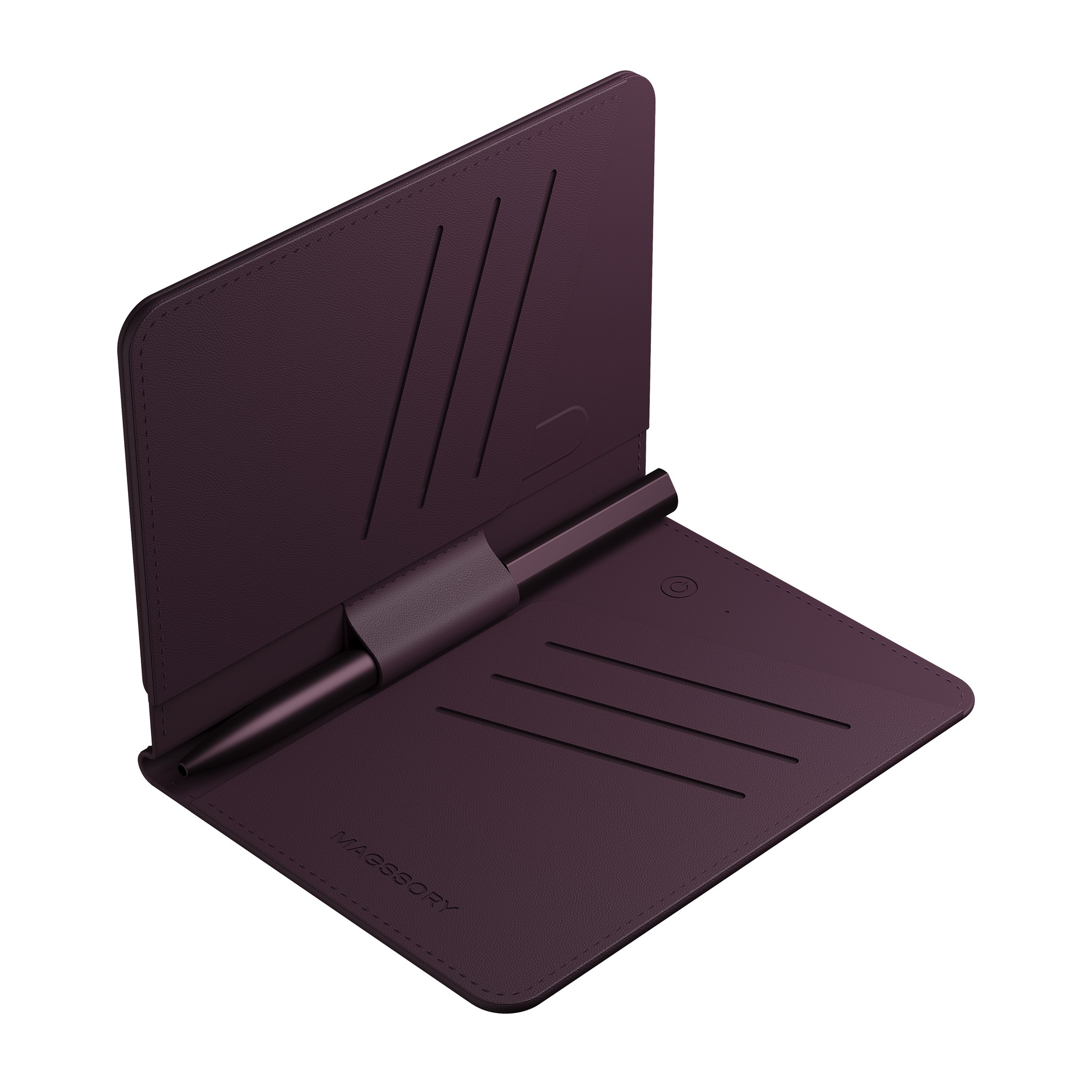 Обложка для паспорта Magssory Ultima Geo Passport Cover, цвет: Бургунди (Burgundy)