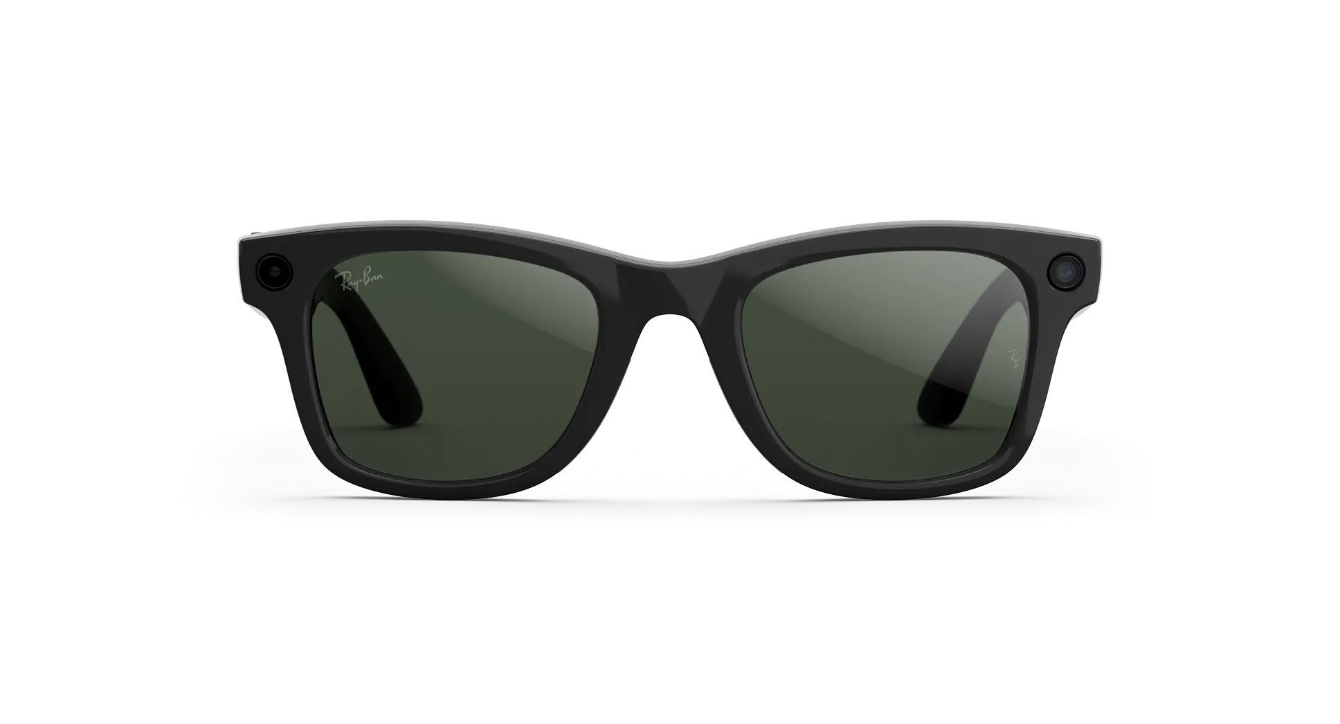 Умные очки Ray-Ban Meta Wayfarer RW4012 (Gen 2), Глянцевый чёрный/ Tranz Графит зелёный (601/1M53), 53 (L)
