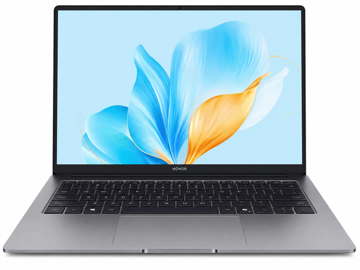 Ноутбук HONOR MagicBook X14 (Intel i5, 16 ГБ, 1 ТБ, 2.8K, Win 11) Серый