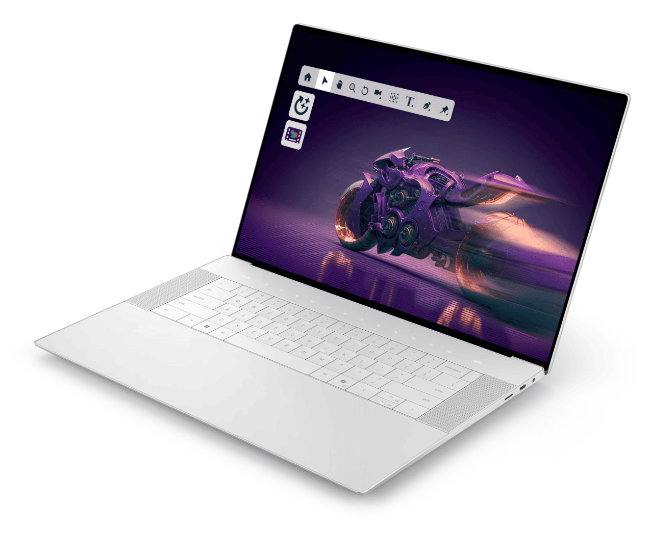 Ноутбук Dell 16 Premium (Ultra 9, 32 ГБ, 1 ТБ, RTX 5060, OLED 120 Гц, Win 11) Серый