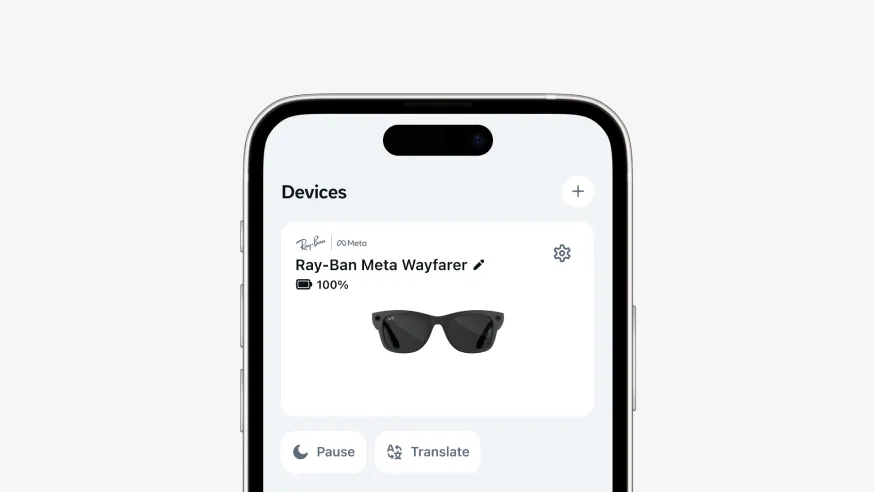 Умные очки Ray-Ban Meta Wayfarer RW4012 (Gen 2), Глянцевый чёрный/ G15 Зелёный (601/71), 50 (M)
