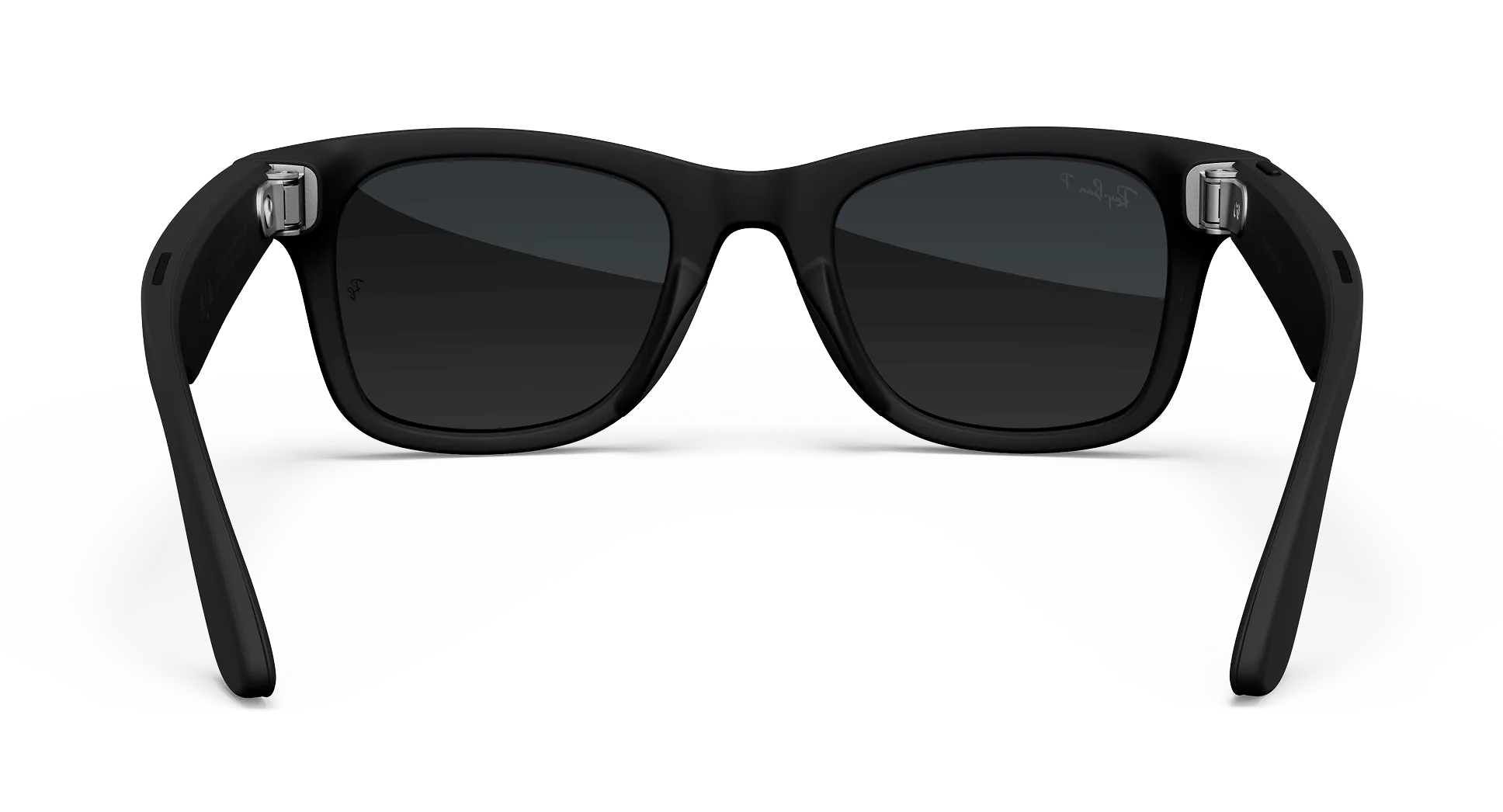 Умные очки Ray-Ban Meta Wayfarer RW4008 (Gen 1), Матовый чёрный/ Полярный градиент графит (601/ST3), 53 (L)