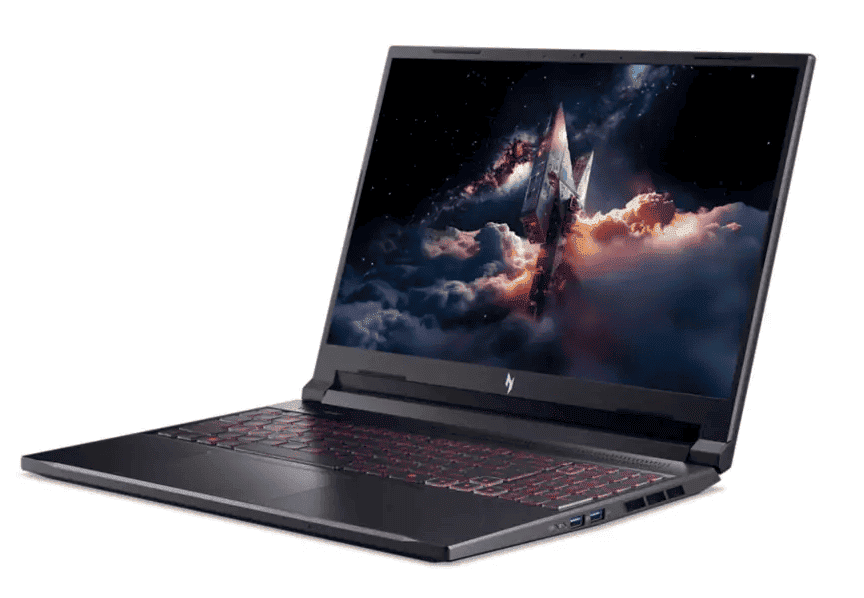 Игровой ноутбук Acer Nitro V16 (Ryzen 7, 32 ГБ, 1 ТБ, RTX 5060, Win 11) Серый