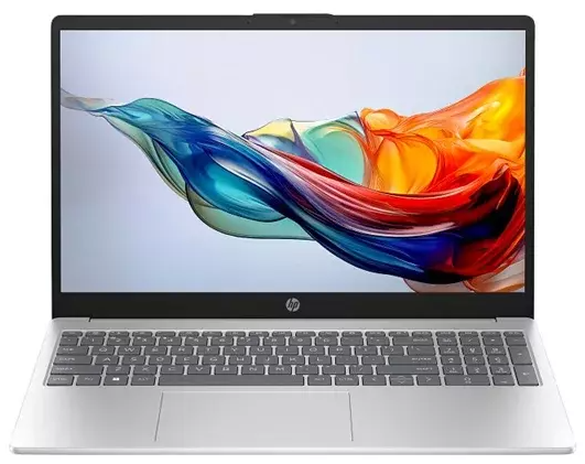 Ноутбук HP Laptop 15 (Ryzen 7, 16 ГБ, 1 ТБ, FHD, Win 11) Серебристый