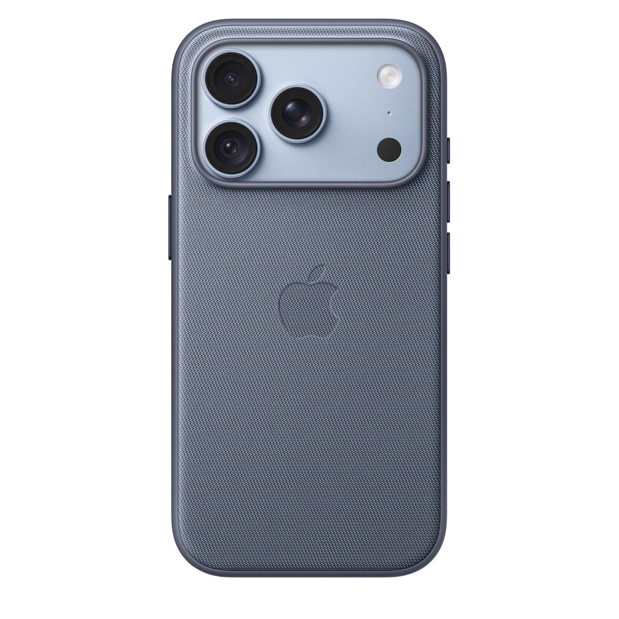 Чехол Apple для iPhone 18 Pro TechWoven c MagSafe, цвет: Голубой шамбре (Chambray Blue)