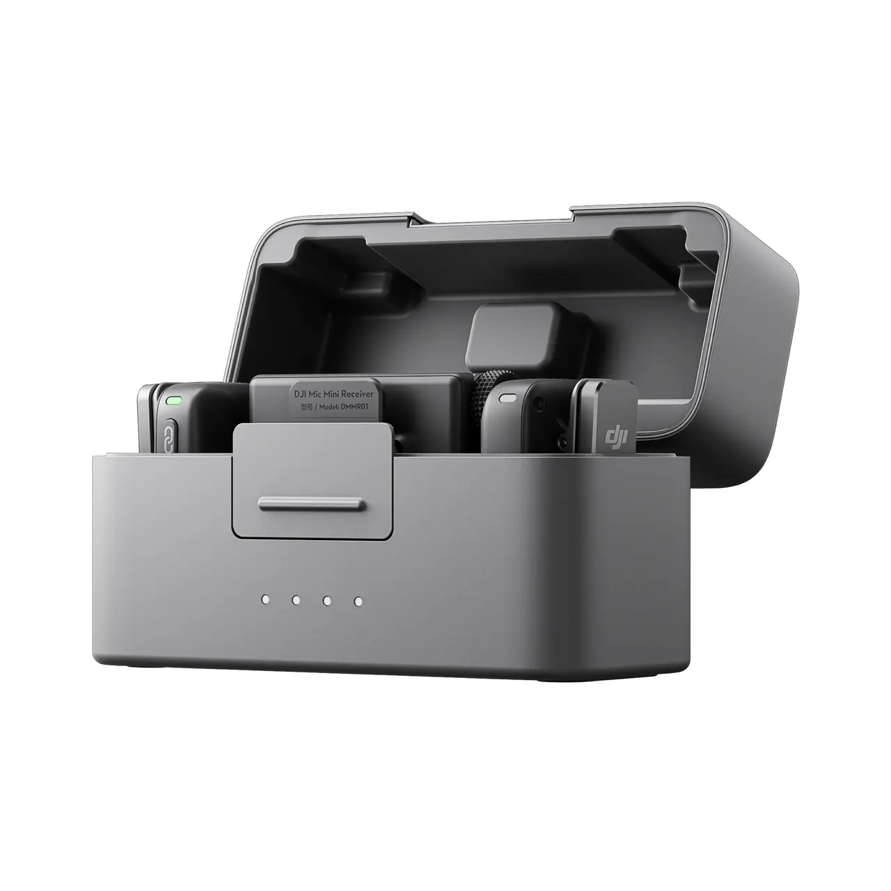 Петличный микрофон DJI Mic Mini (2 TX + 1 RX + Зарядной кейс) + Адаптер iPhone (Lightning)