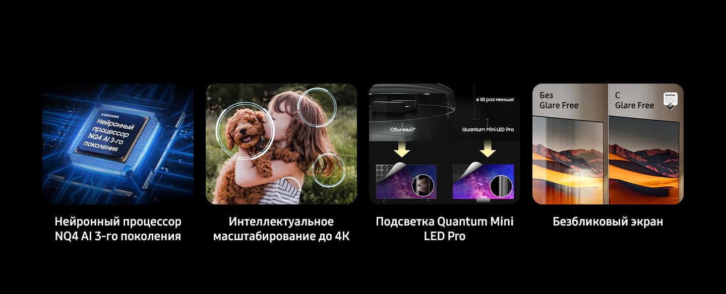 Телевизор Samsung 85" Neo QLED QN90F 4K Vision AI Smart TV (2025)