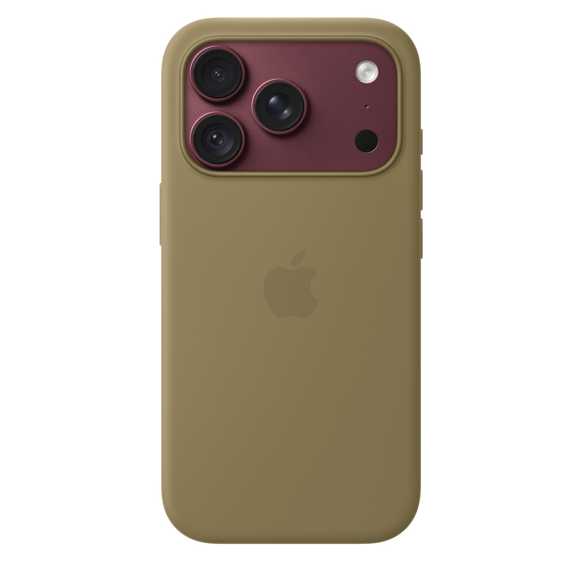 Чехол Apple для iPhone 18 Pro Silicone c MagSafe, цвет: Оливковый (Olive)