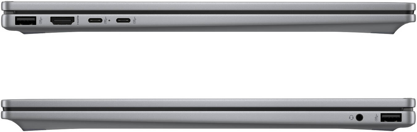 Ноутбук HP OmniBook X Flip 16 (Ryzen AI 5, 16 ГБ, 512 ГБ, сенсорный, Win 11) Серый