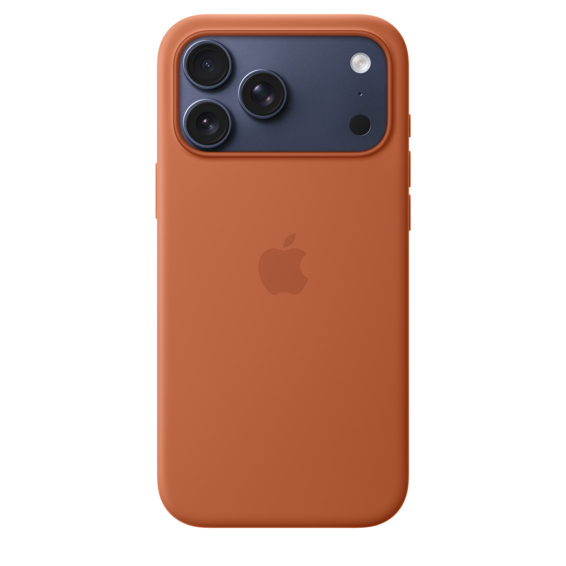 Чехол Apple для iPhone 17 Pro Max Silicone c MagSafe, цвет: Терракота (Terra Cotta)