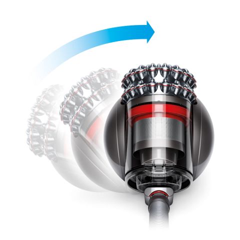 Проводной Пылесос Dyson Cinetic Big Ball Absolute 2, Серый/Синий (Nickel/Blue)