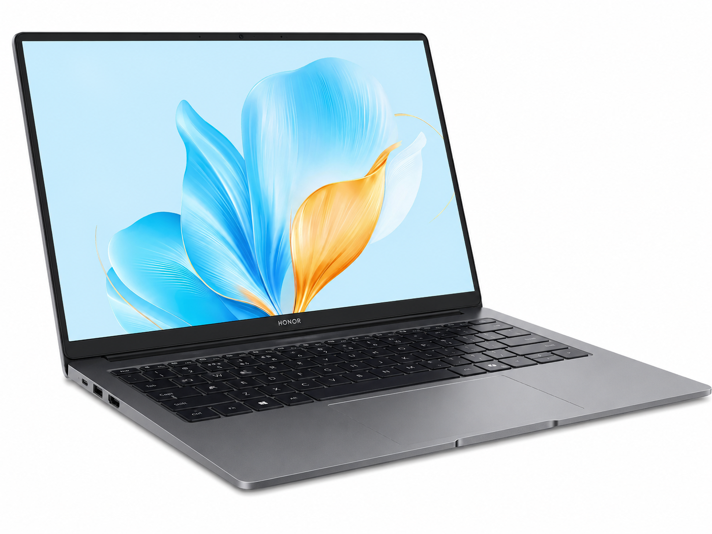 Ноутбук HONOR MagicBook X14 (Intel i5, 16 ГБ, 1 ТБ, 2.8K, Win 11) Серый