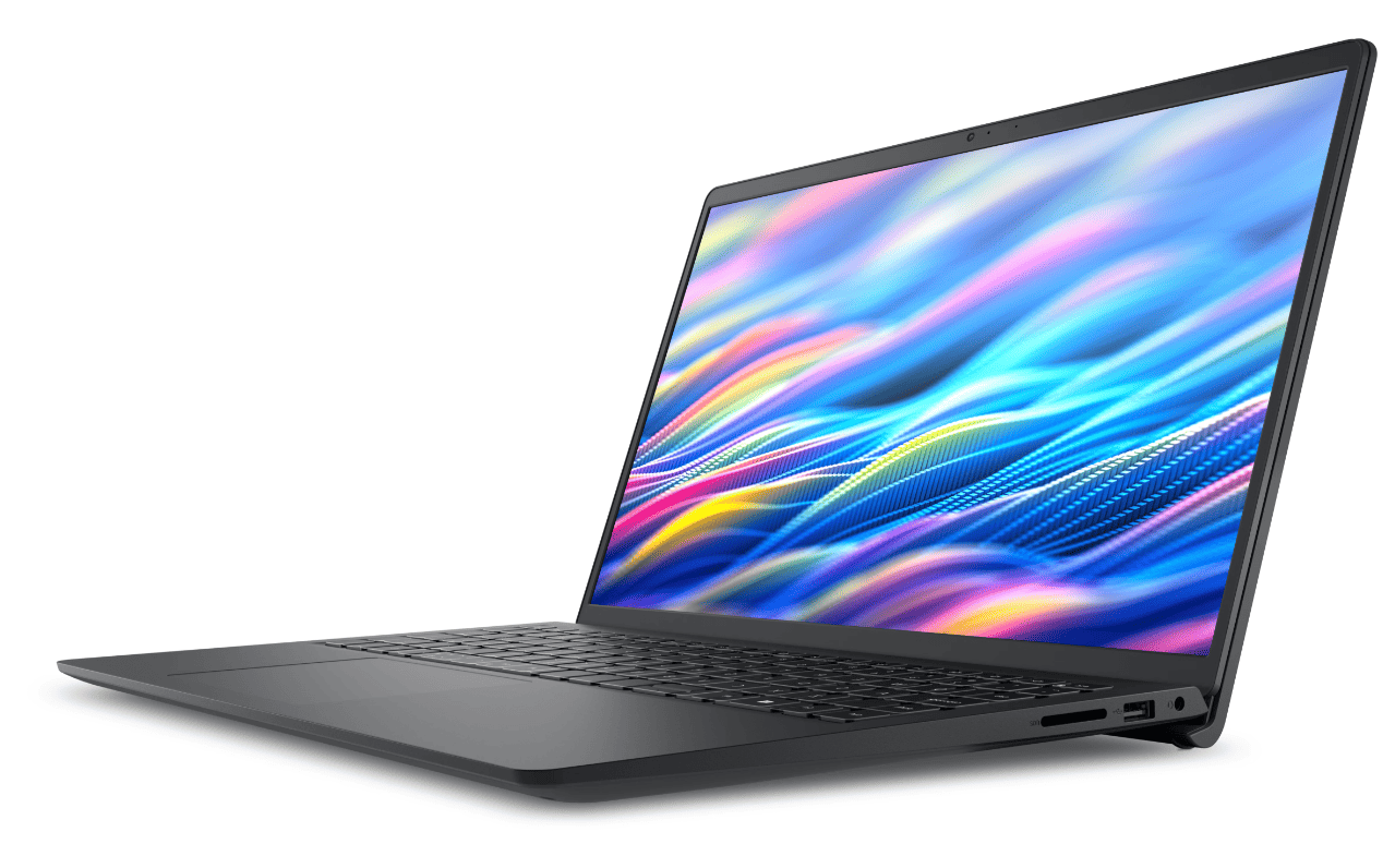 Ноутбук Dell 15 (Intel i5, 8 ГБ, 512 ГБ, FHD 120 Гц, Win 11) Черный