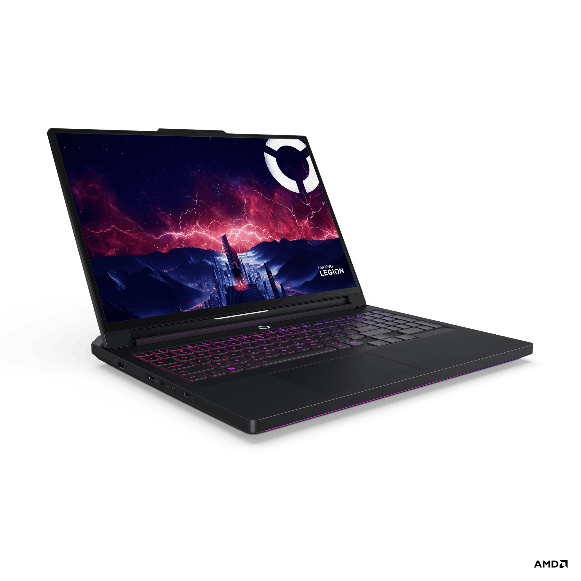 Игровой ноутбук Lenovo Legion Pro 7 16 (Ryzen 9, 32 ГБ, 2 ТБ, RTX 5070 Ti, Win 11) Черный