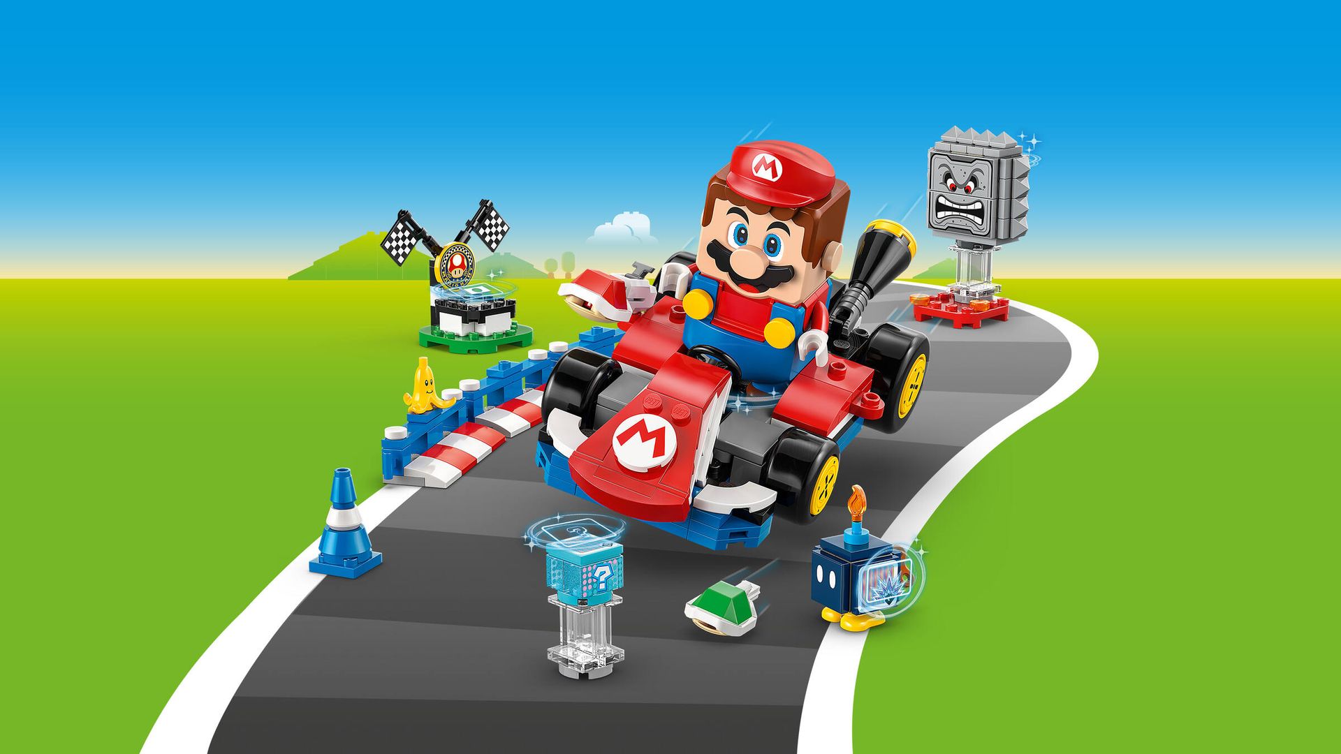 Конструктор LEGO Super Mario 72043 Super Mario & Standard Kart