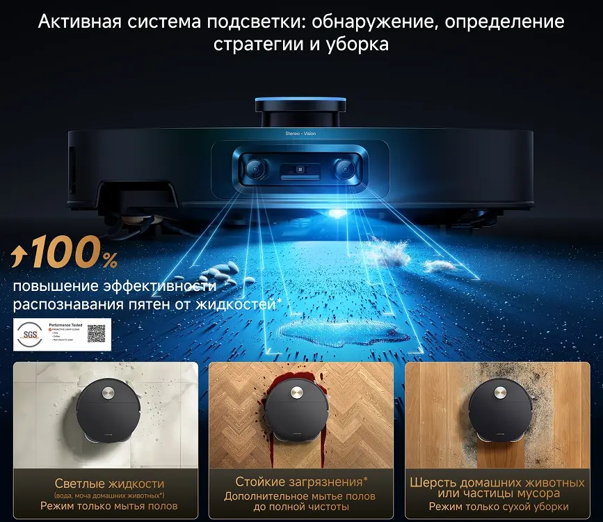 Робот-пылесос Dreame X60 Ultra Complete, Черный
