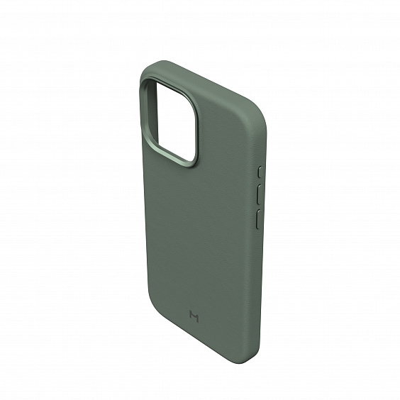 Чехол Magssory Eco Leather для iPhone 15 Pro Max, экокожа, хаки (Khaki)