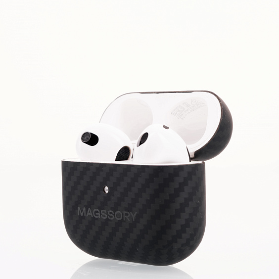Чехол Magssory для AirPods 3, Кевлар (арамид)
