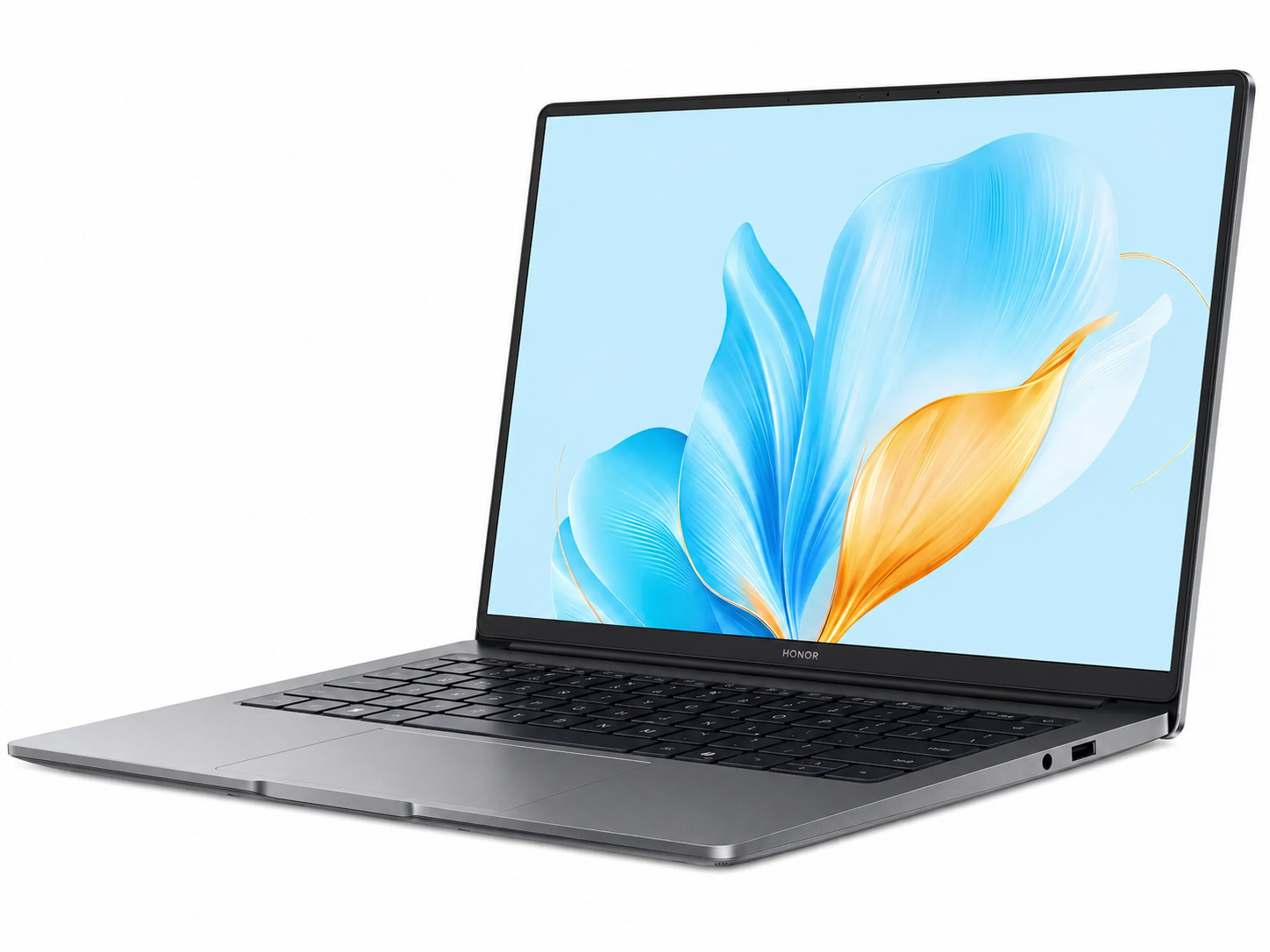 Ноутбук HONOR MagicBook X14 (Intel i5, 16 ГБ, 1 ТБ, 2.8K, Win 11) Серый