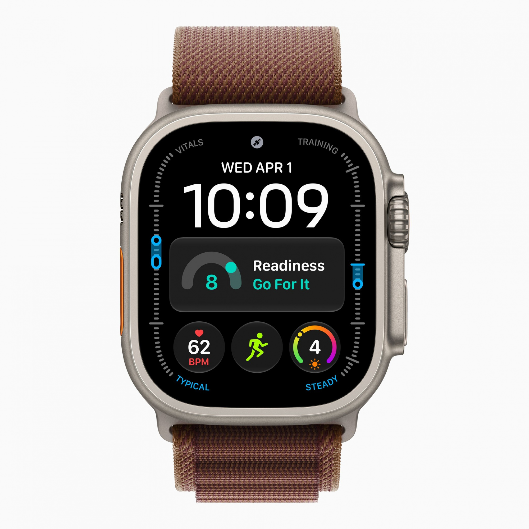 Смарт-часы Apple Watch Ultra 4 (2026) 49 мм, корпус натуральный титан (Natural Titanium), ремешок Alpine Loop