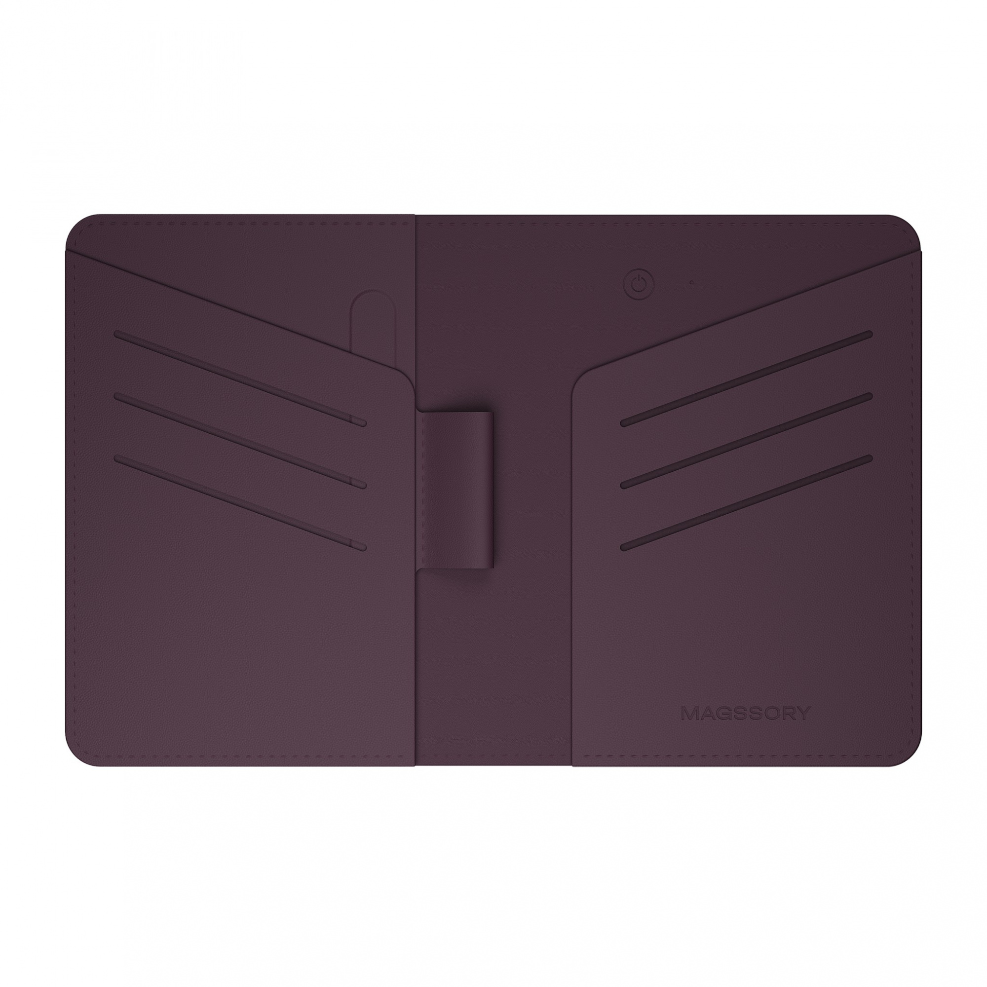 Обложка для паспорта Magssory Ultima Geo Passport Cover, цвет: Бургунди (Burgundy)