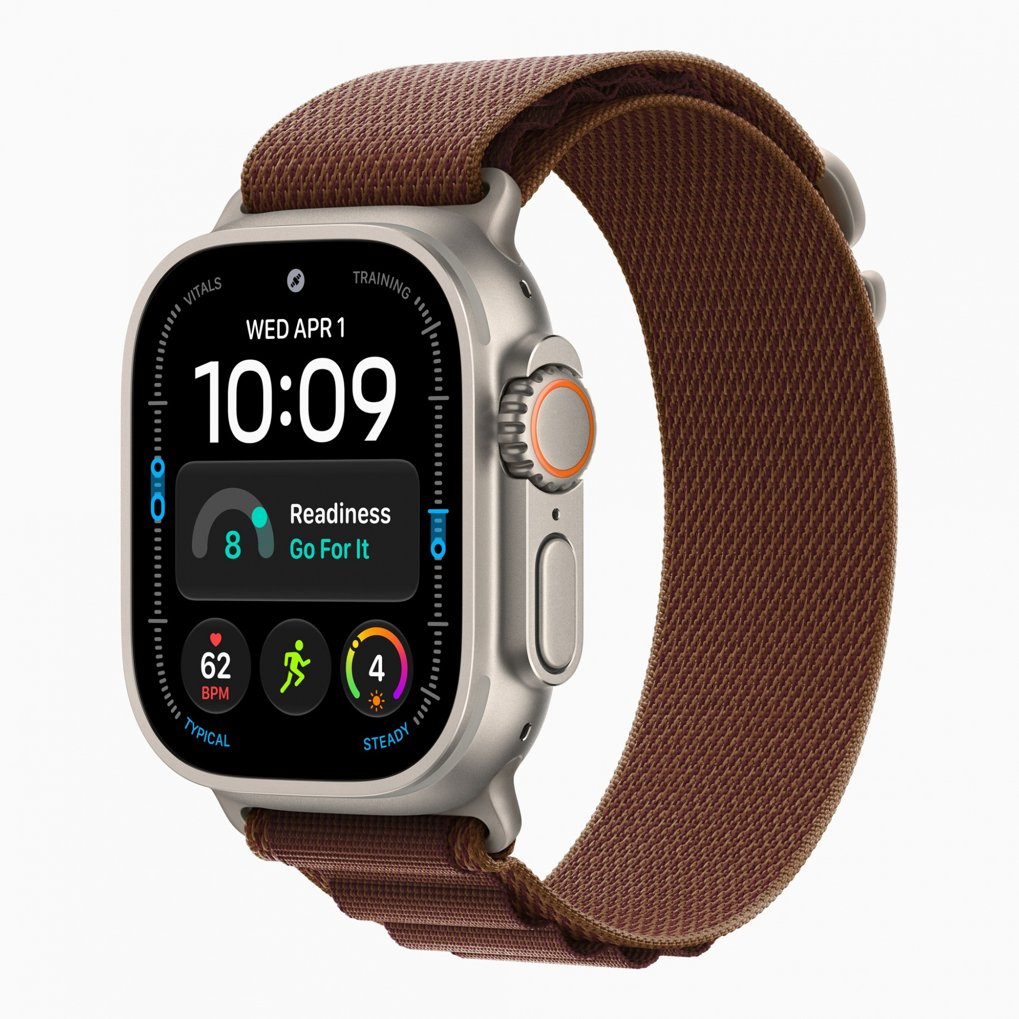 Смарт-часы Apple Watch Ultra 4 (2026) 49 мм, корпус натуральный титан (Natural Titanium), ремешок Alpine Loop